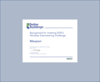 meazon success submetering challenge